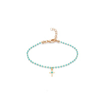 Charger l'image dans la galerie, bracelet croix coloré communion