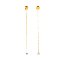 Charger l'image dans la galerie, Boucles d'oreilles longues eternity Guila Paris

