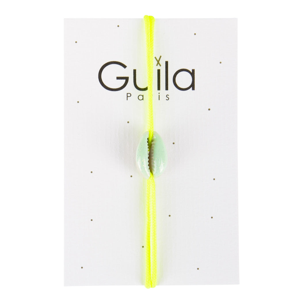Bracelet Coquillage fluo  made in France – Guila Paris